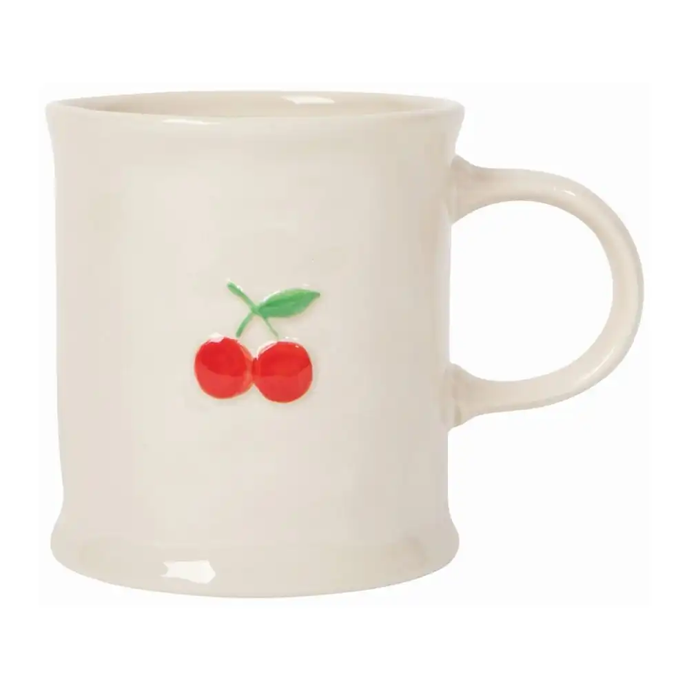 Danica Jubilee Petite Motif 16oz Embossed Mug | Cherry