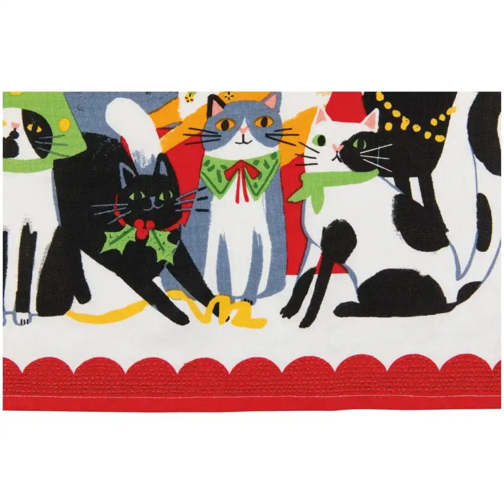 Alternative view of Danica Jubilee Christmas Dishtowel | Kitty Carol