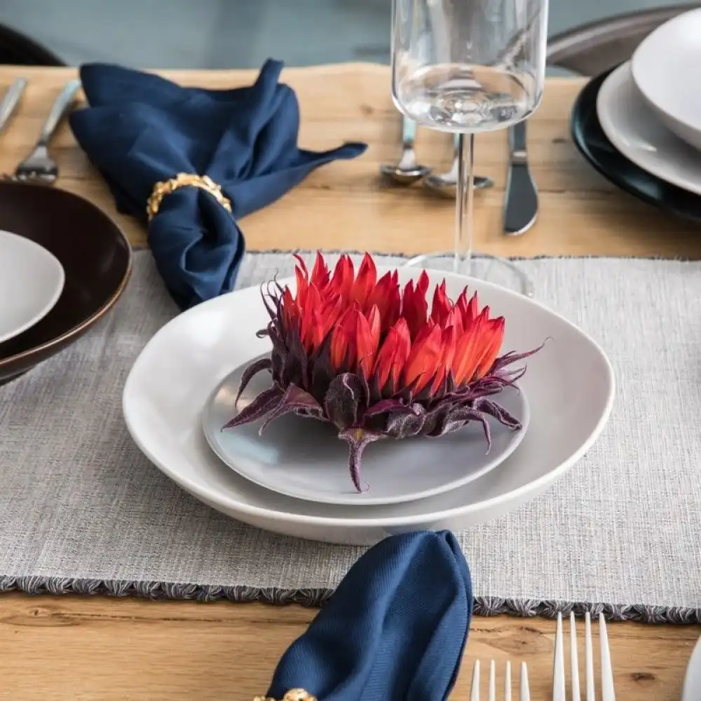 Alternative view of Fortessa Heirloom Coupe 9" Pasta Bowl (27oz) | Linen
