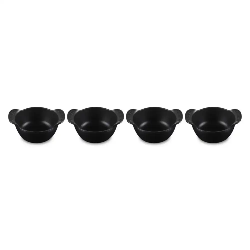 Le Creuset Gourmand Collection 0.75 Qt. Mini Round Cocotte Base | Set of 4