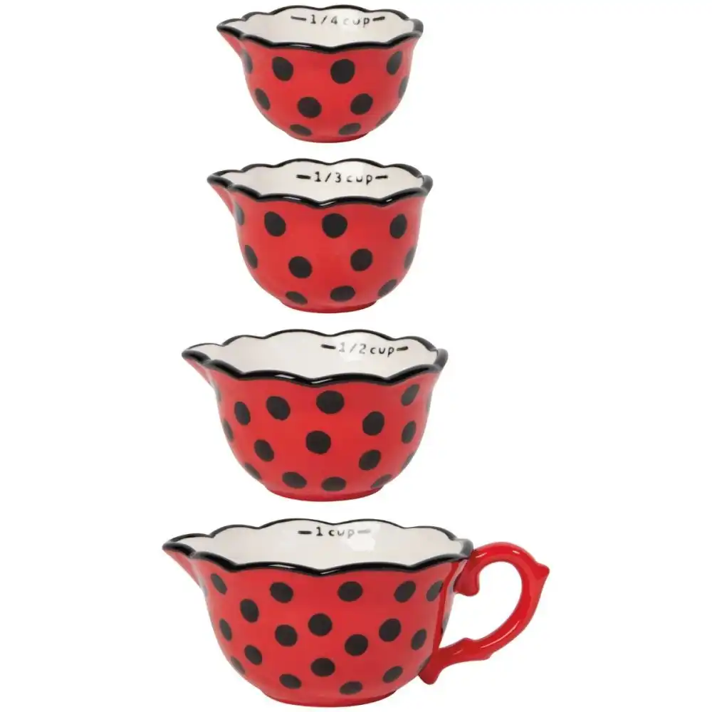 Danica Jubilee Measuring Cups (Set of 4) | Ladybugs