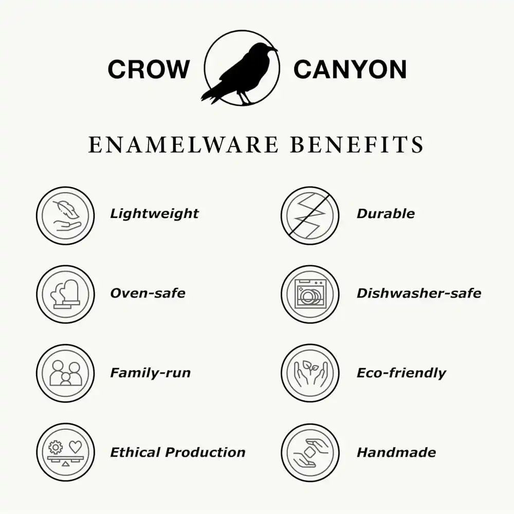 Alternative view of Crow Canyon 17.5" Oval Platter | Navy Splatter