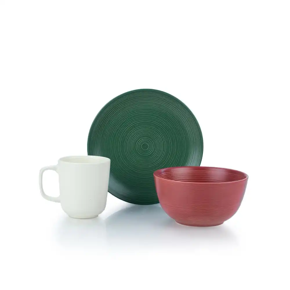 Alternative view of Everything Kitchens Deep Matte 12-Piece Breakfast Set | Spruce