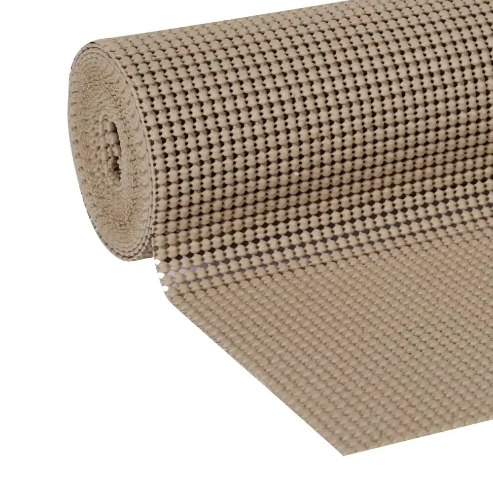 Duck Brand Easy Liner Select Grip 12" x 10' Shelf Liner | Brownstone