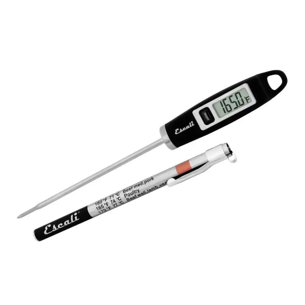 Alternative view of Escali Kitchen Scale and Thermometer Kit (SQ157B, DH1-B)
