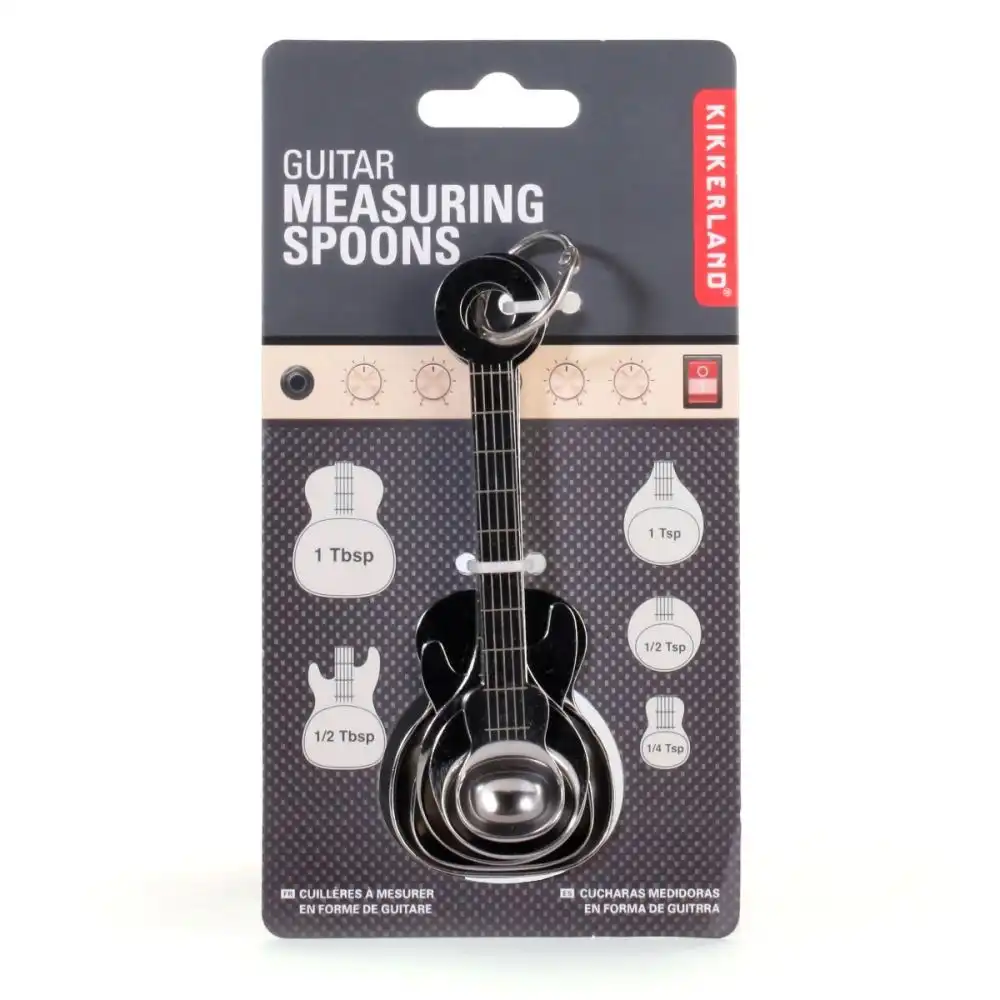 Alternative view of Kikkerland Guitar Measuring Spoon Set