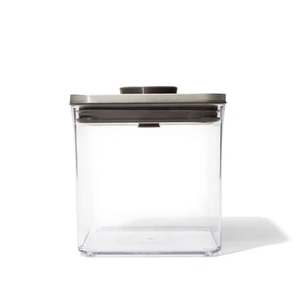 Alternative view of OXO SteeL POP Container | Big Square Short 2.8-Quart