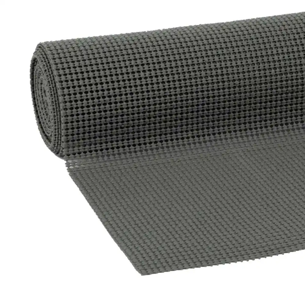 Alternative view of Duck Brand Easy Liner Select Grip 12" x 10' Shelf Liner | Dark Grey