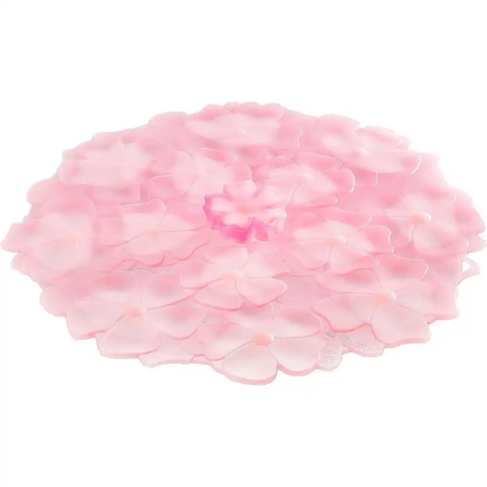 Alternative view of Charles Viancin Geranium Silicone Lid | 9"