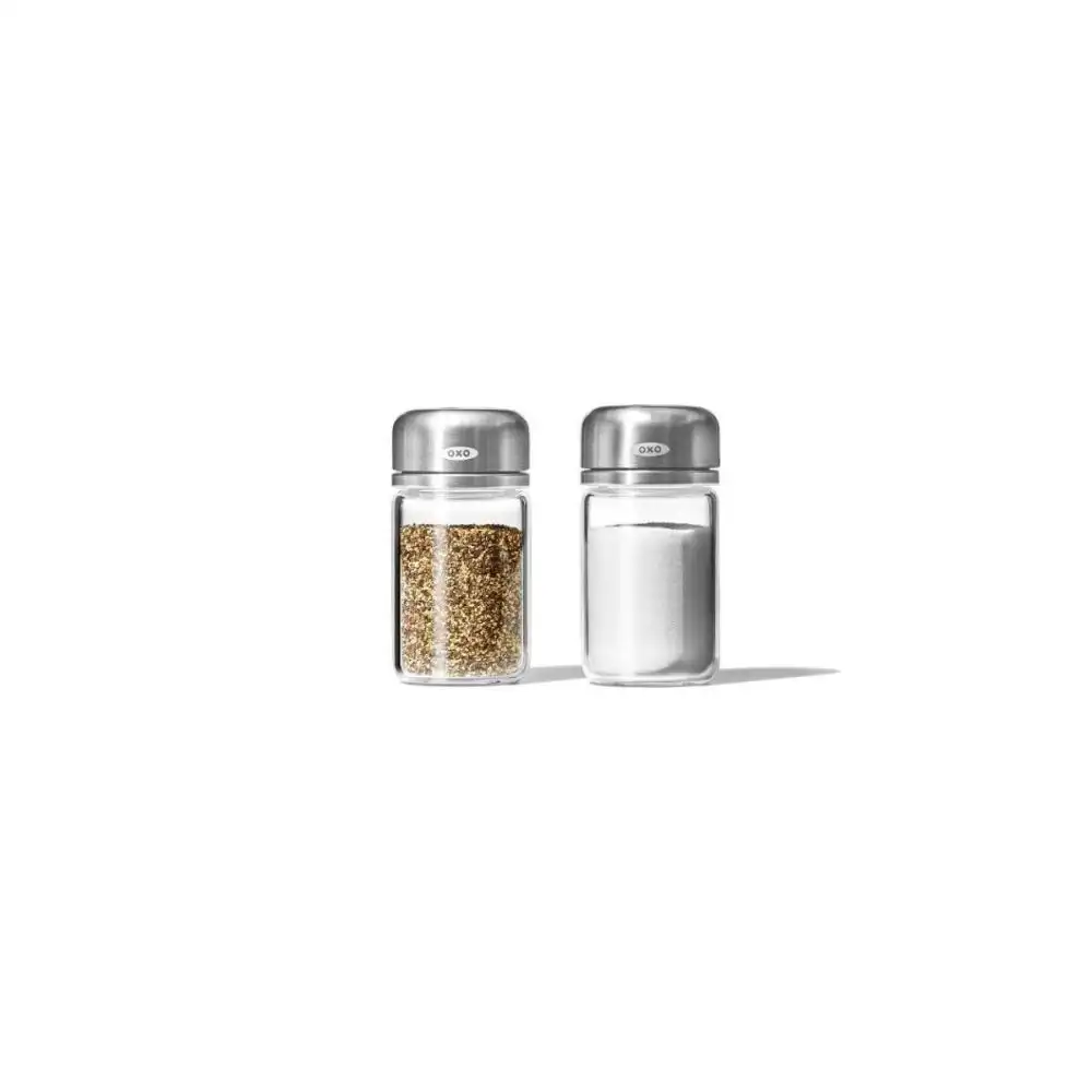 OXO Good Grips Glass Adjustable Salt & Pepper Shaker Set