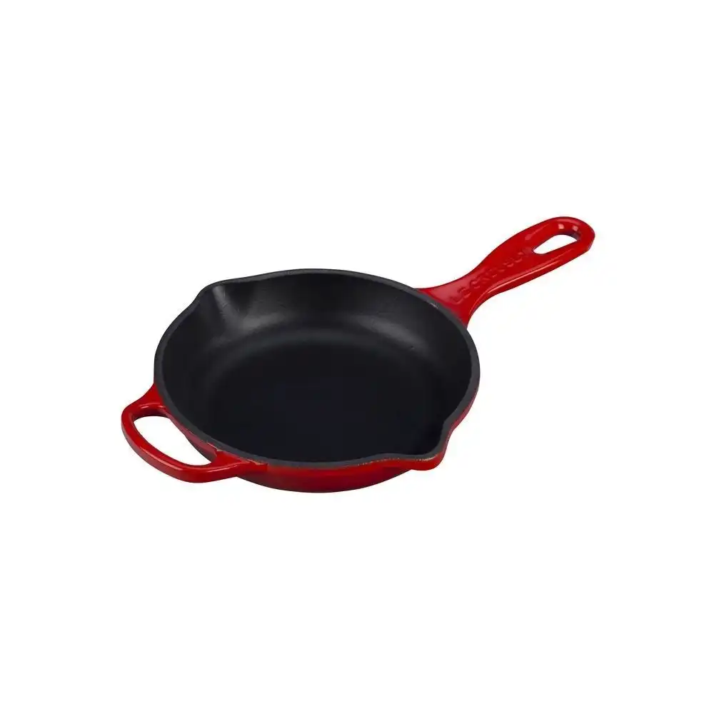 Le Creuset 6" Signature Enameled Cast Iron Skillet | Cerise/Cherry Red