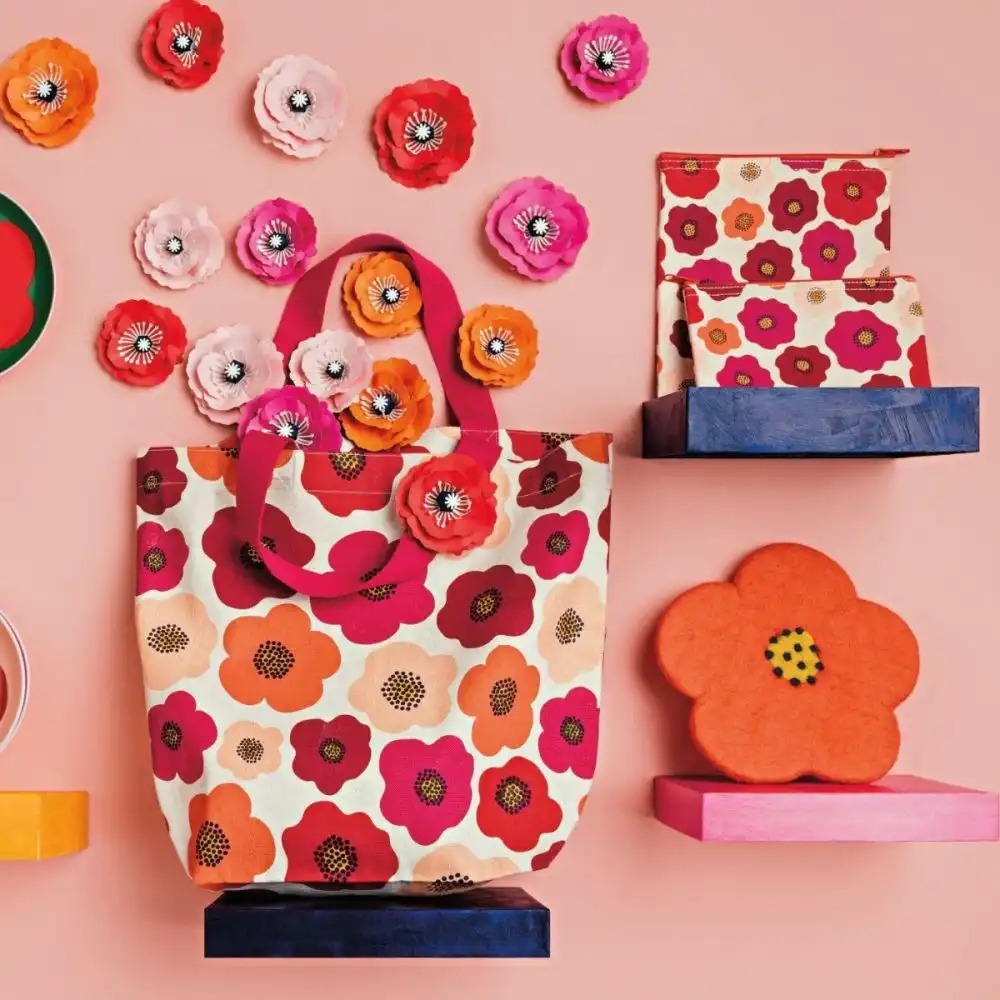 Alternative view of Danica Jubilee Felted Wool Trivet | Poppy