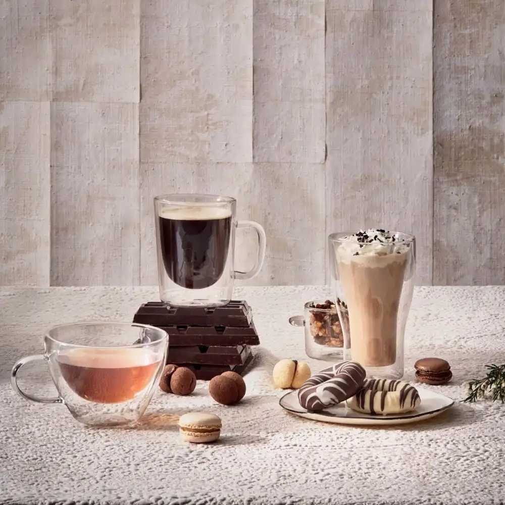 Alternative view of Luigi Bormioli Thermic Double Wall Cappuccino Glasses (Set of 2) | 13oz