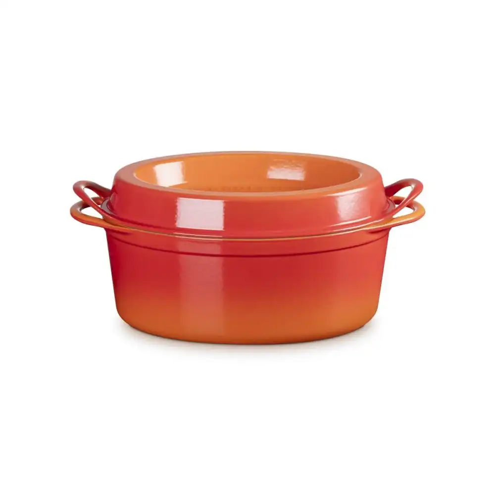 Alternative view of Le Creuset 7.25 Qt. Traditional Oval Doufeu | Flame