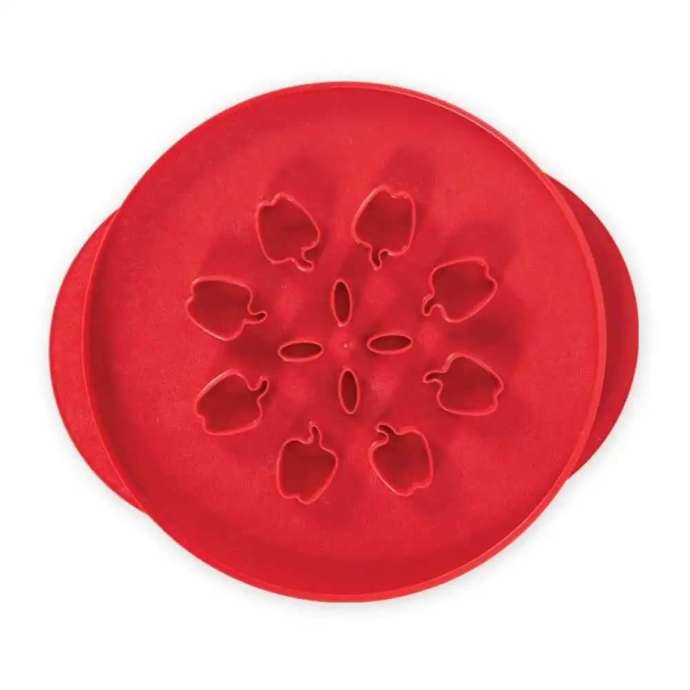 Alternative view of Nordic Ware 12" Leaves & Apples Reversible Pie Top Cutter