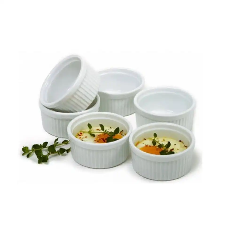 Norpro 3oz Porcelain Ramekins | Set of 6