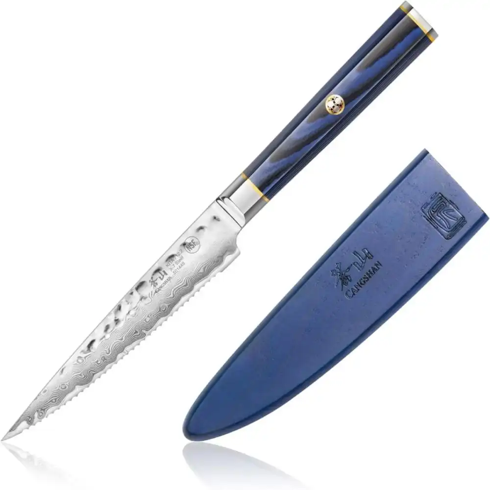 Cangshan Kita Series 5" Prep Utility Knife with Sheath