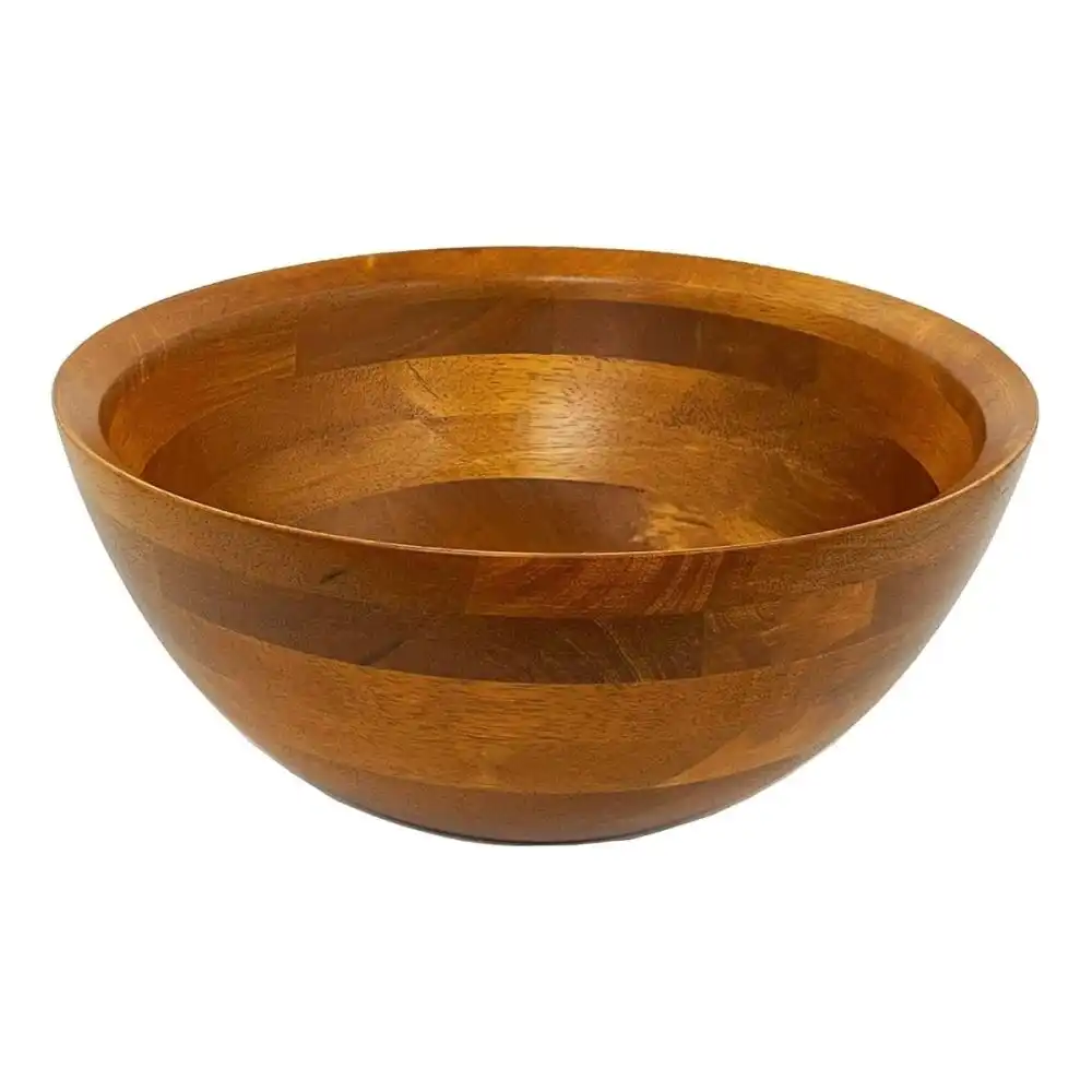 Frieling Conical Rubberwood 14" Serving Bowl | Large