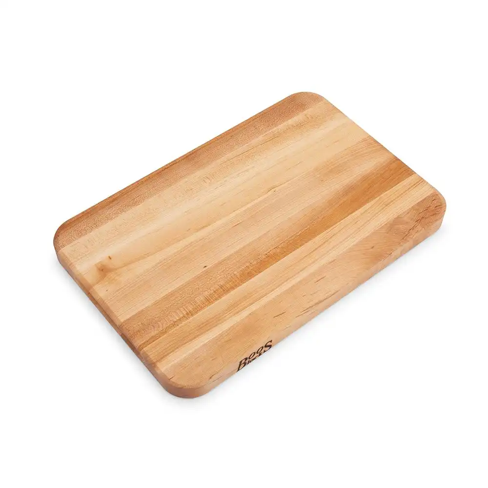 John Boos Chop-N-Slice Series 18" x 12" x 1.25" Cutting Board with Hand Grip | Northern Hard Rock Maple