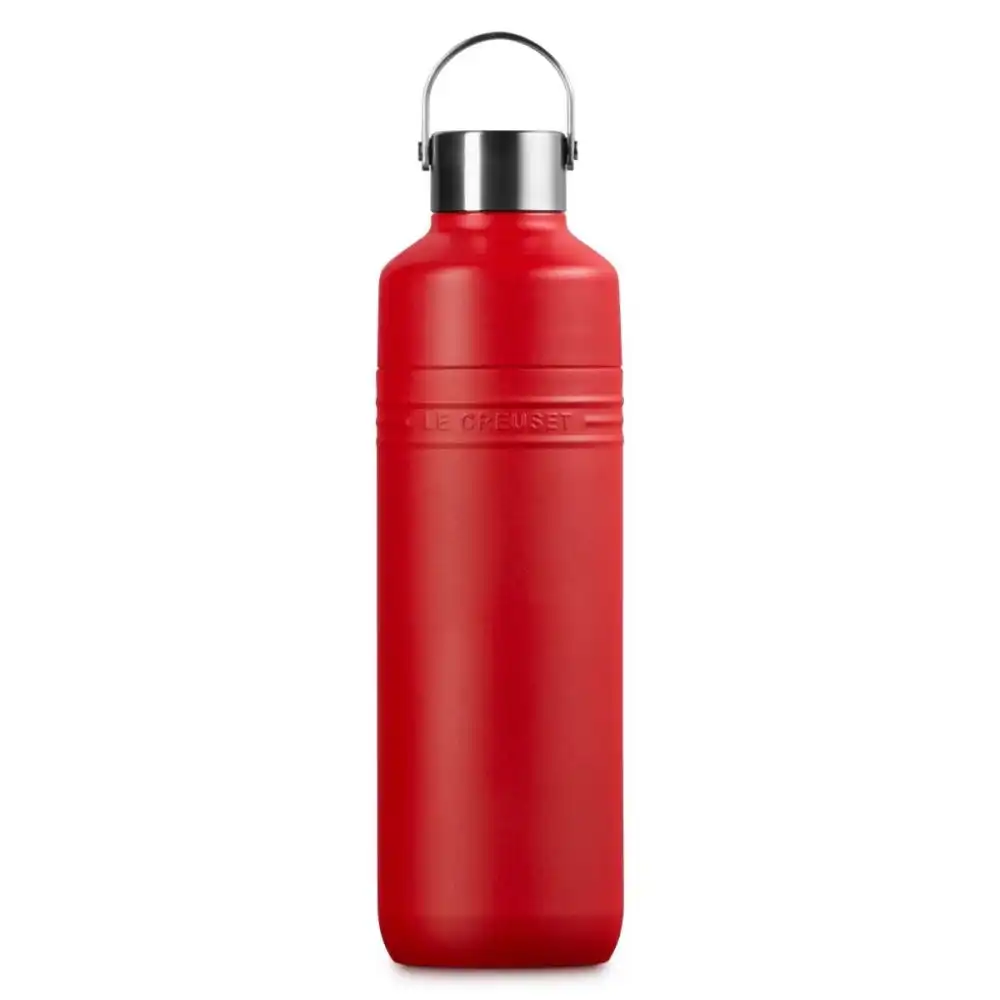 Le Creuset On The Go 34oz Stainless Steel Water Bottle | Cerise