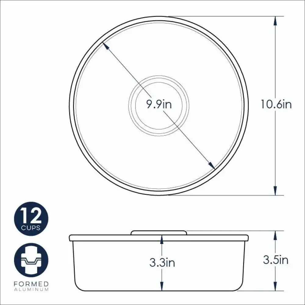 Alternative view of Nordic Ware Tube Cake Pan