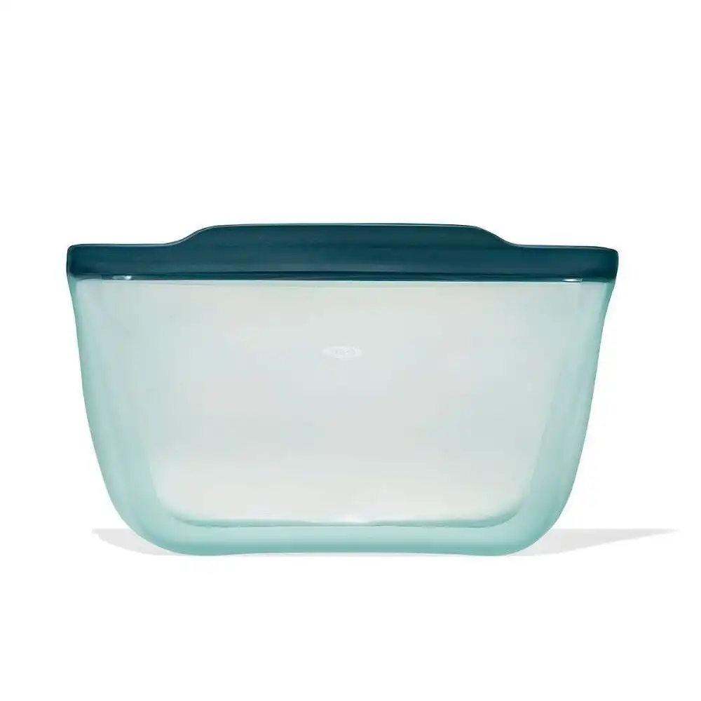 OXO Good Grips 64oz Stand-Up Half Gallon Silicone Reusable Bag | Lagoon