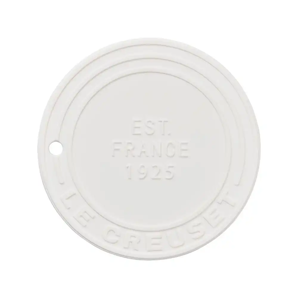 Le Creuset EST. 1925 Silicone Trivet | White