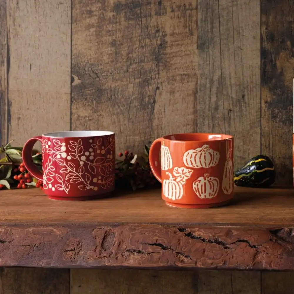 Alternative view of Now Designs by Danica 16oz Christmas Stacking Mug | Merry Berry