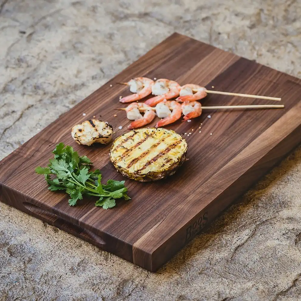 Alternative view of John Boos R-Board Series 18" x 12" x 1.5" Cutting Board | Walnut