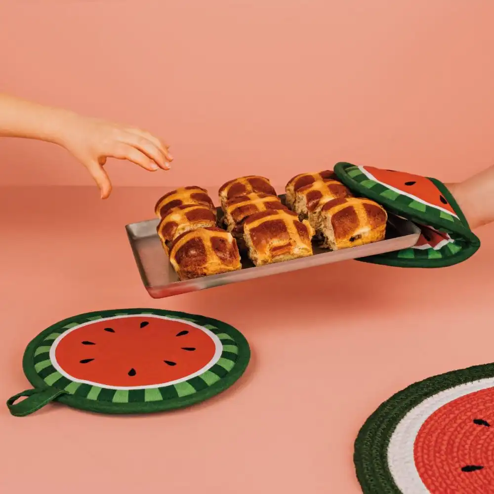 Alternative view of Danica Jubilee Crochet Trivet | Melon Pop