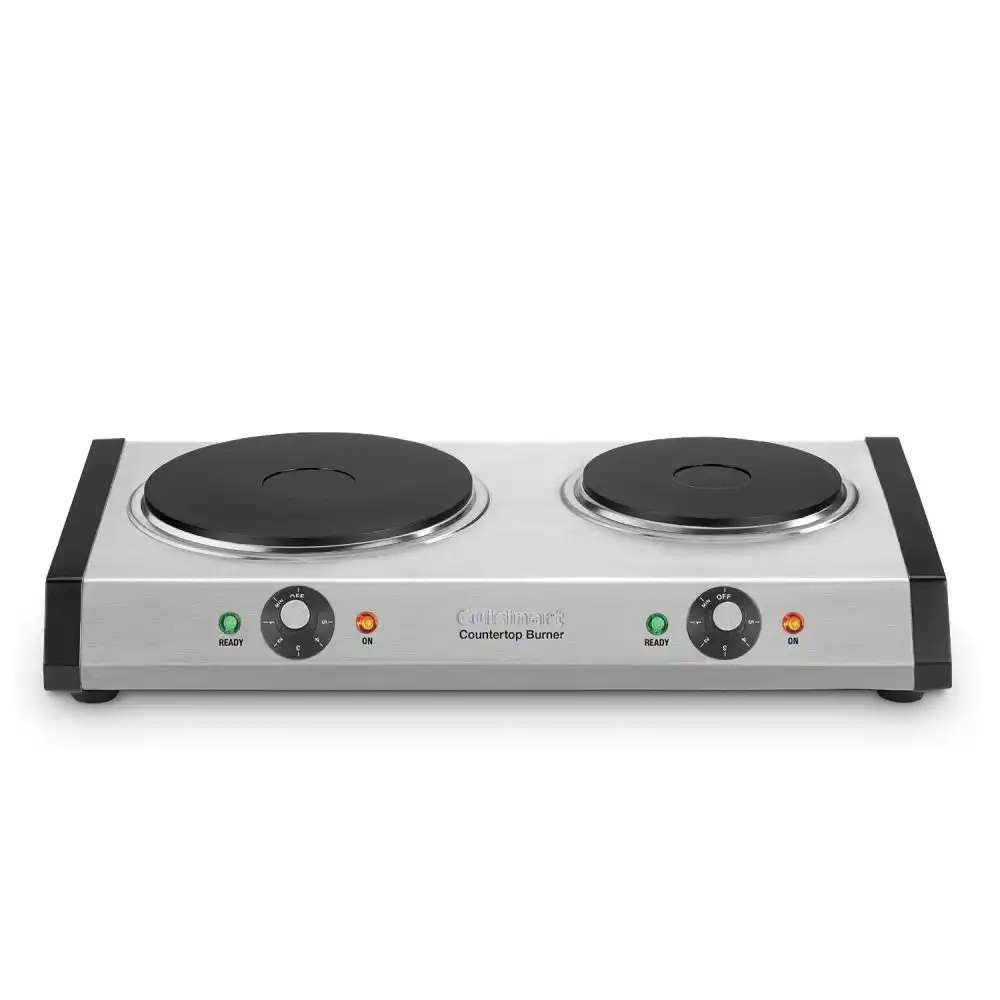 Cuisinart Countertop Cast Iron Double Burner