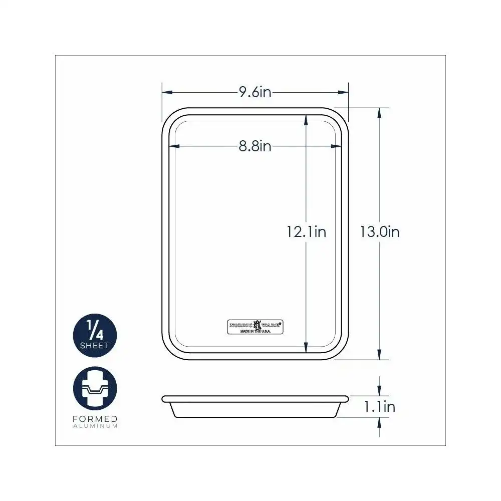 Alternative view of Nordic Ware Quarter Sheet