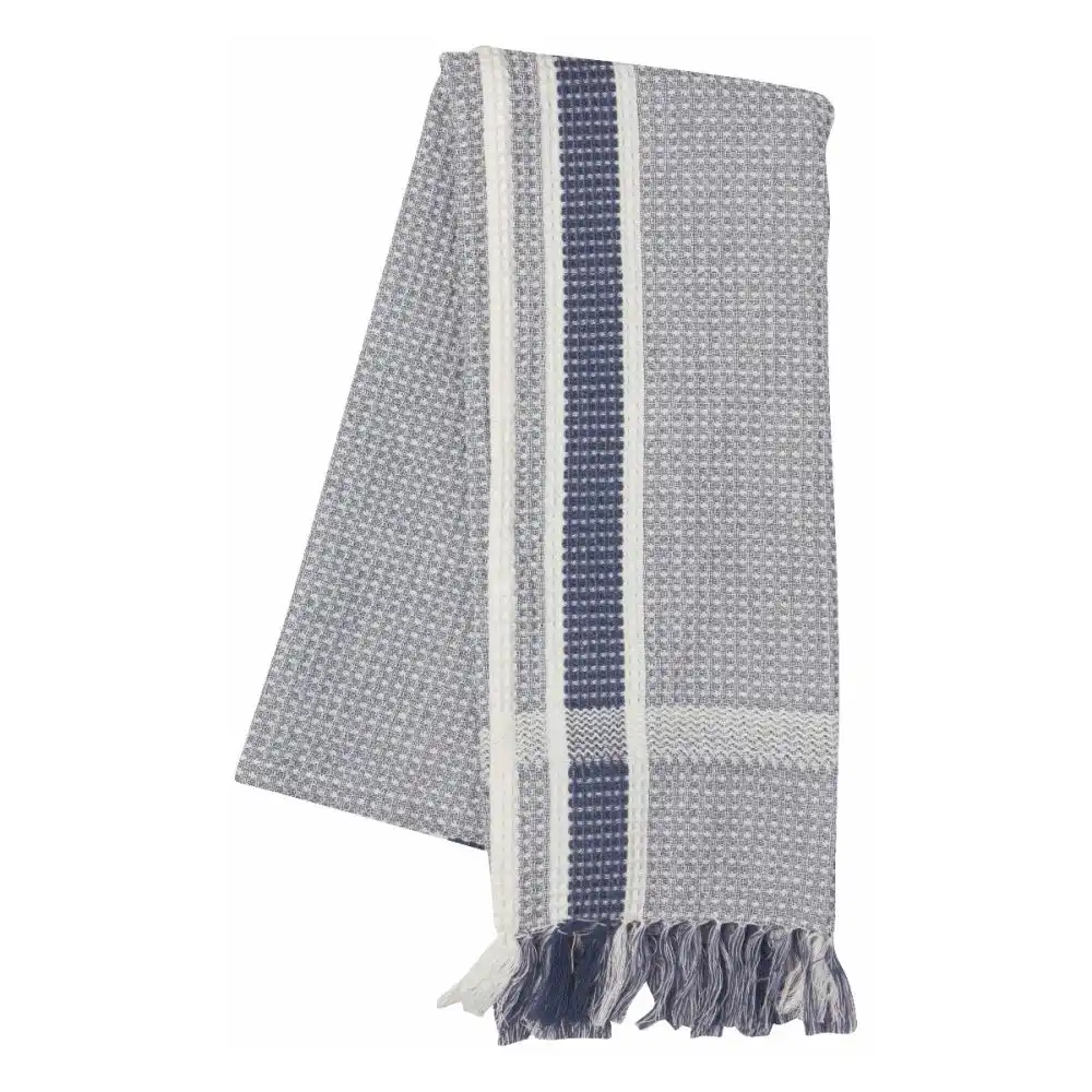 Alternative view of Danica Heirloom 18" x 28" Soft Waffle Dishtowel | Midnight
