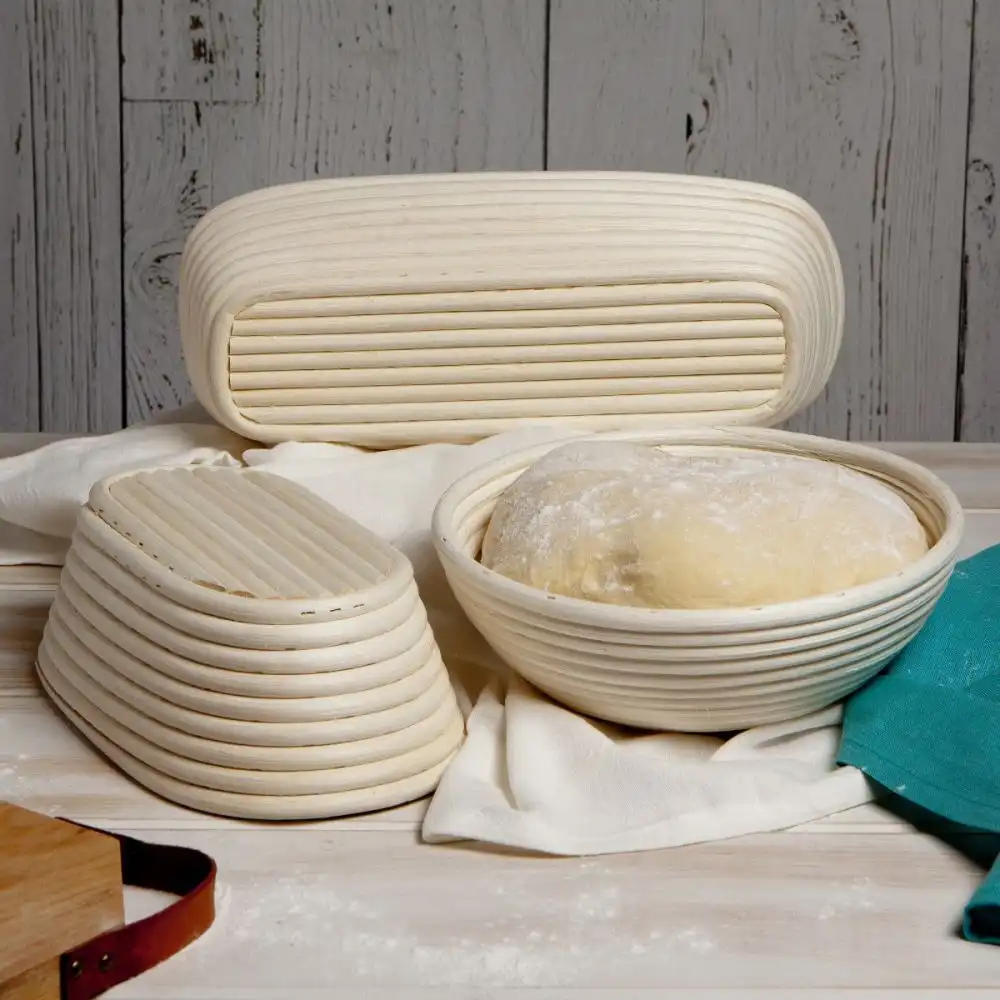 Alternative view of Now Designs by Danica Banneton Bread Proofing Basket | 9" Round