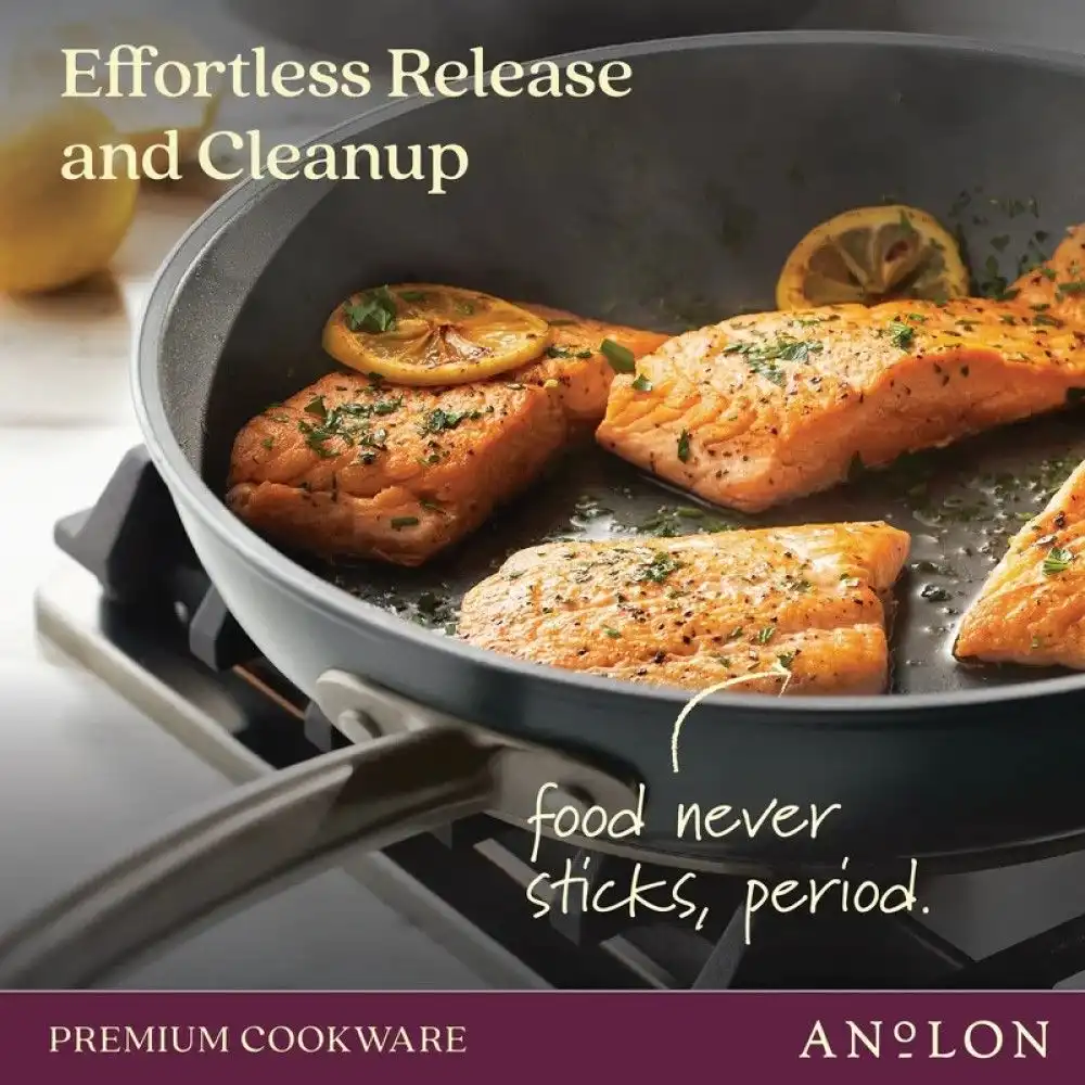 Alternative view of Anolon Accolade 10" & 12" Fry Pan Set