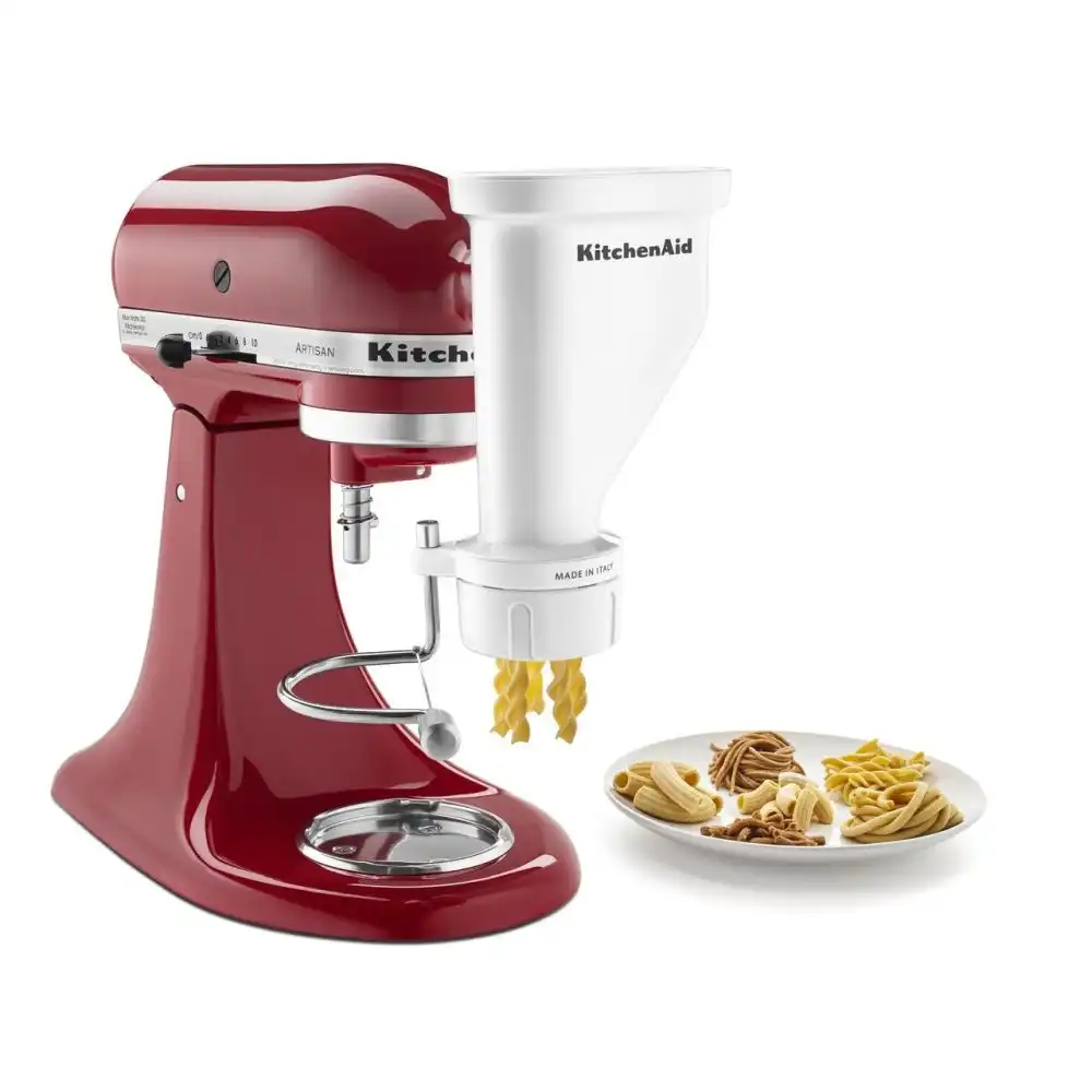 Alternative view of KitchenAid Gourmet Pasta Press Attachment (Bucatini, Rigatoni, Spaghetti, Fusilli, Large & Small Macaroni)
