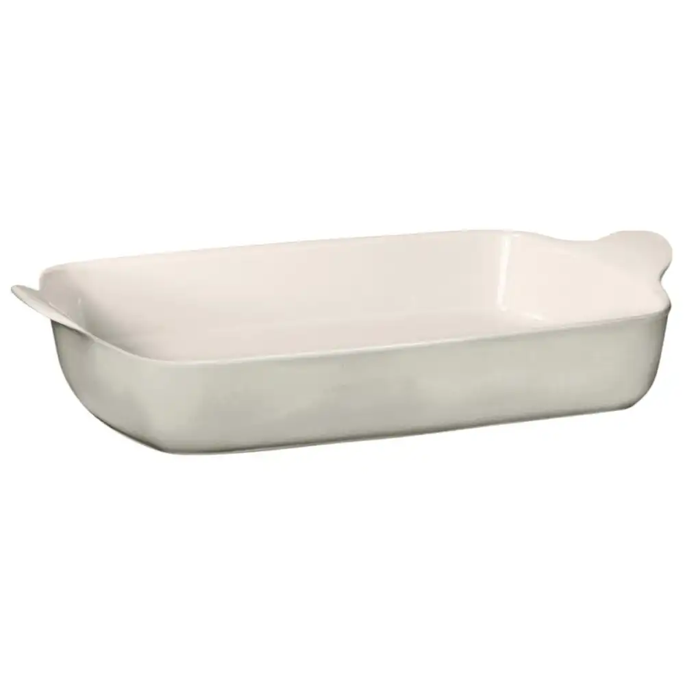Emile Henry Modern Classics 5 Qt. Extra Large Rectangular Baker | Pearl Gray