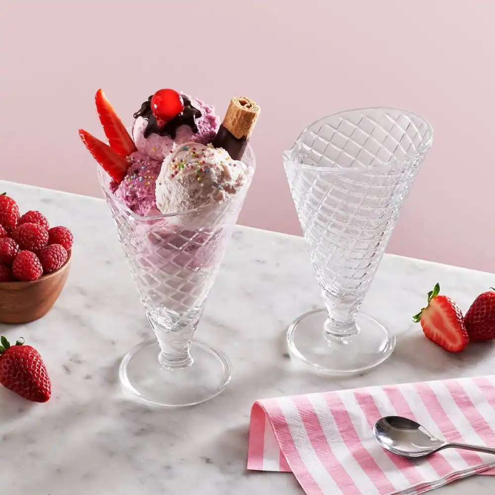 Alternative view of Bormioli Rocco Ice Cream Cone Dessert Glass