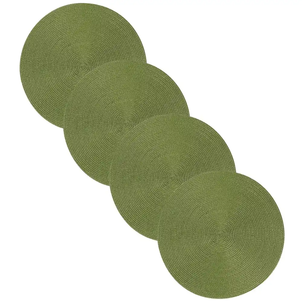 Now Designs by Danica 15" Disko Placemats (Set of 4) | Fir