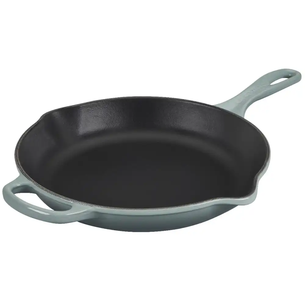 Le Creuset 10.25" Signature Enameled Cast Iron Skillet | Sea Salt