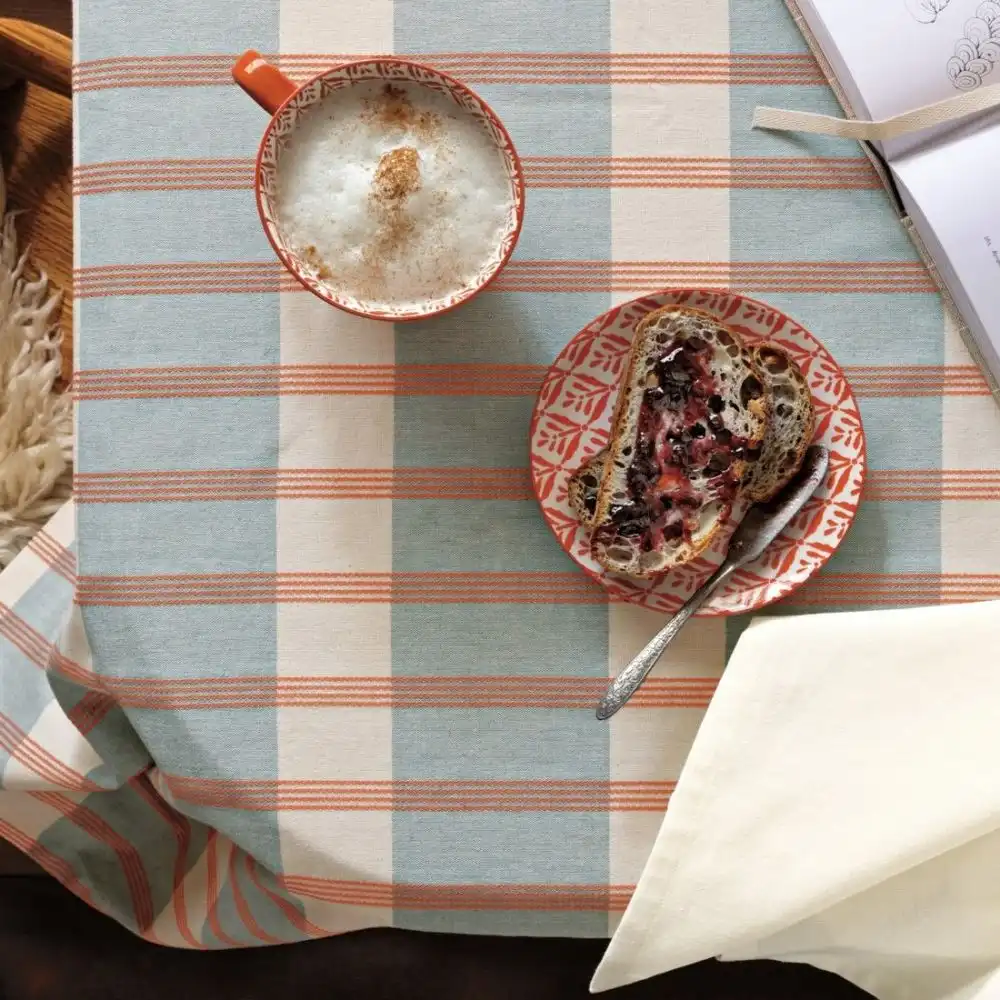 Alternative view of Now Designs by Danica 120" x 60" Tablecloth | Rowan Woven