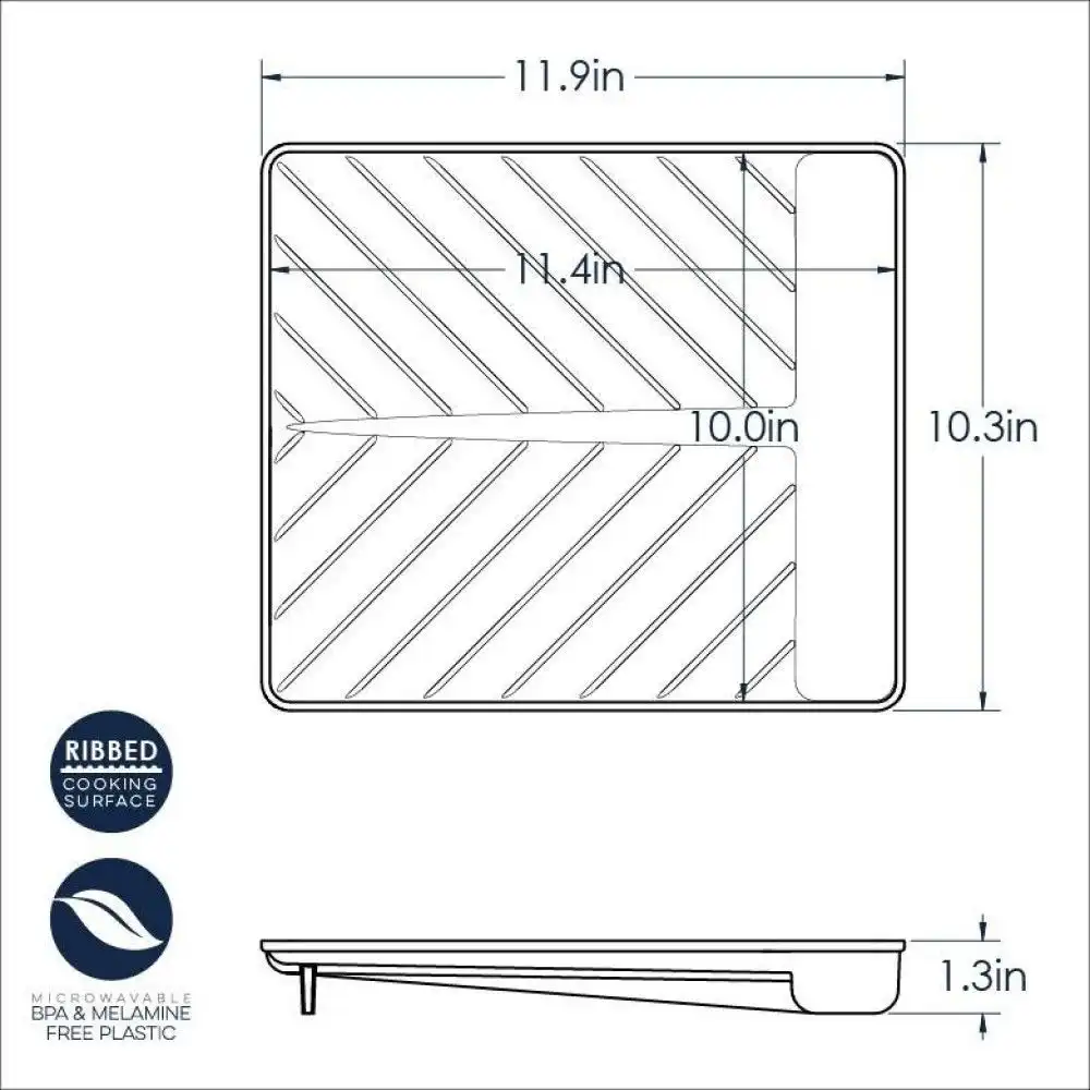 Alternative view of Nordic Ware Large Slanted Bacon Tray