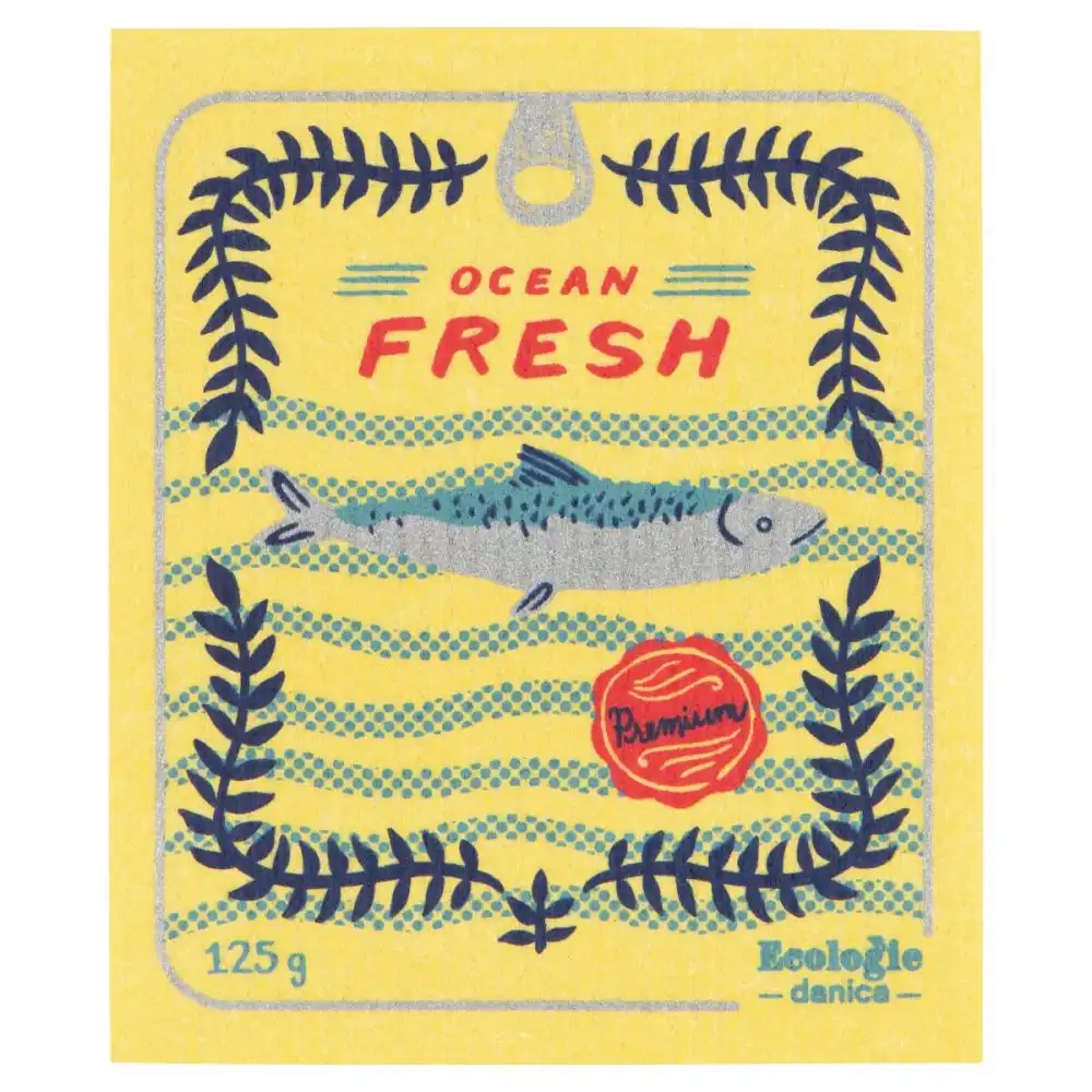 Ecologie by Danica Swedish Sponge Dish Cloth | Tinned Fish