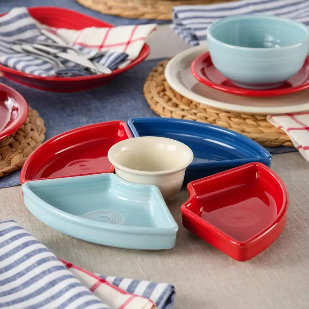 Alternative view of Fiesta® 5-Piece 8.2" Entertaining Set | Americana