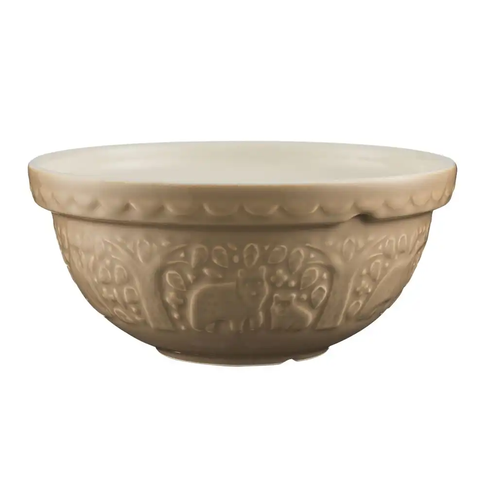 Mason Cash In the Forest S24 (2.15 Qt) Embossed Mixing Bowl | Bear (Cane)