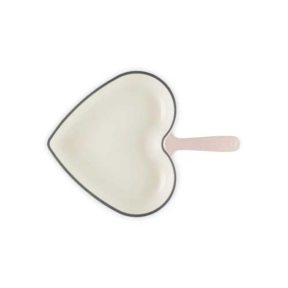 Alternative view of Le Creuset Traditional 10.25" Heart Skillet | Pêche