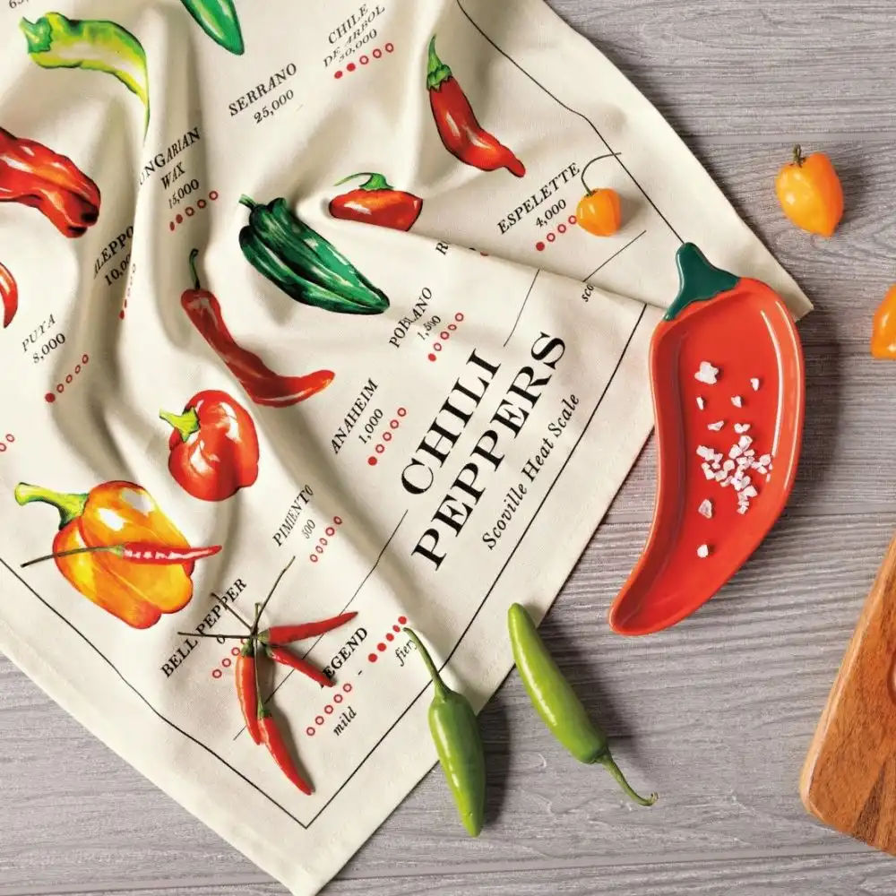 Alternative view of Now Designs by Danica Dishtowel | Chili Peppers
