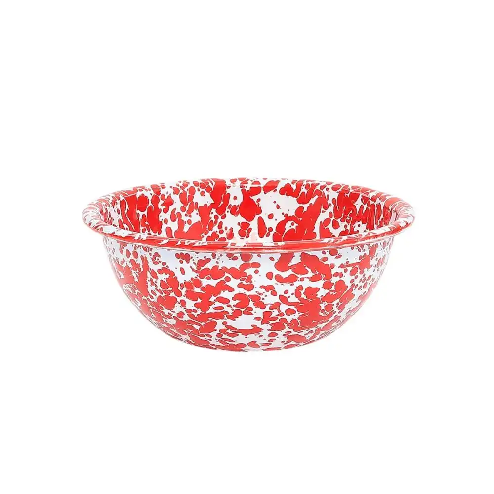 Crow Canyon 20oz Cereal Bowl | Red Splatter