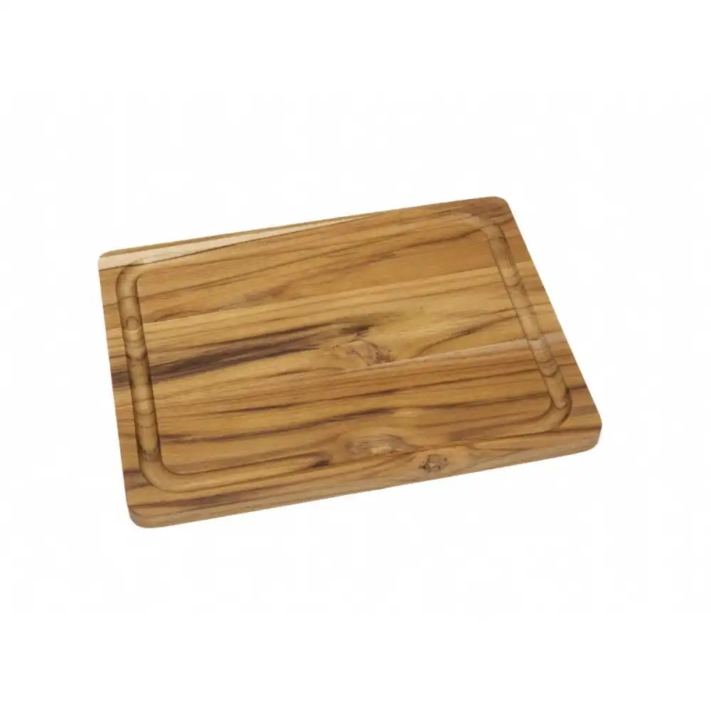 Lipper International Teak Edge Grain Cutting Board | Small