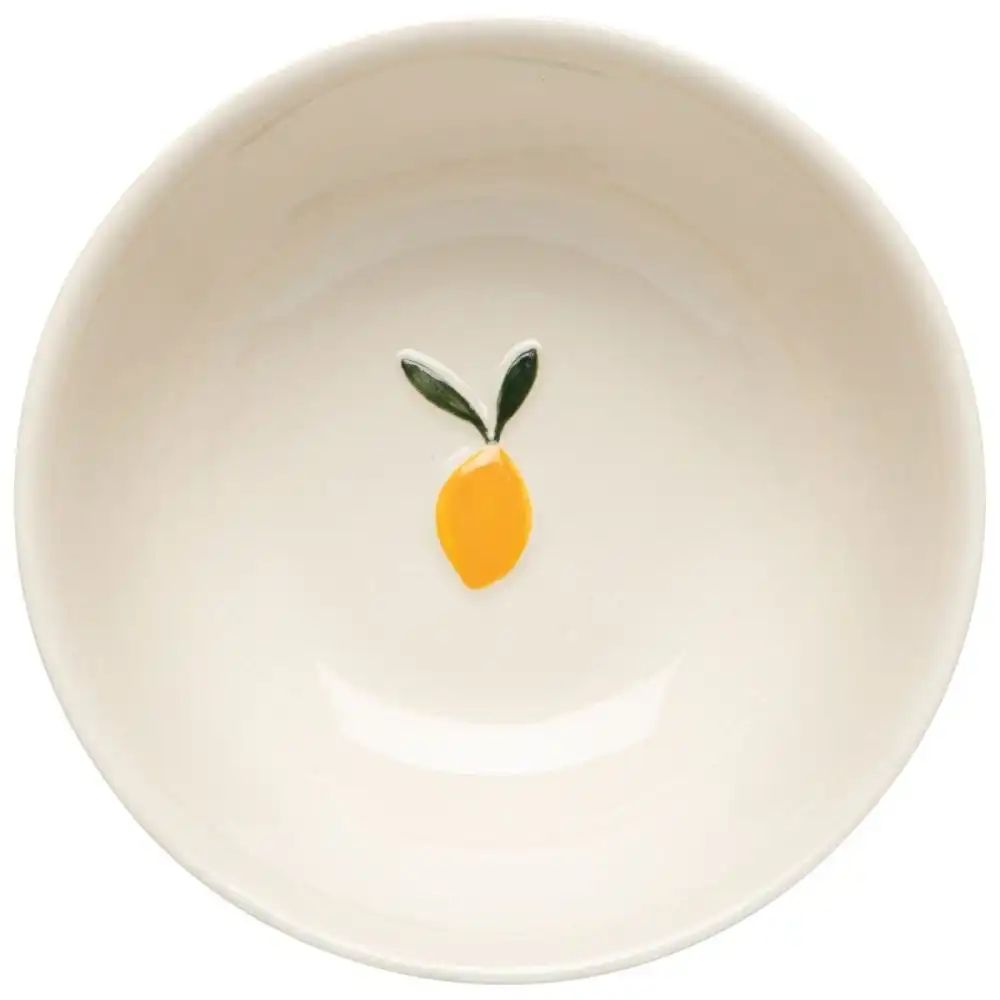 Alternative view of Danica Jubilee Petite Motif 11oz Embossed Bowl | Lemon